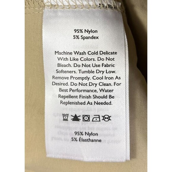 NEW Eddie Bauer Pants Men's 40X30 Horizon Guide Chino Beige Stretch Nylon Hiking - Picture 9 of 13